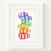 REGENBOOG SNOEP 8.5x11 Spiraal Notitieboek (Achterkant)