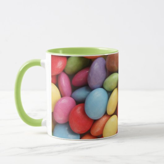 regenboog snoep mok (Links)