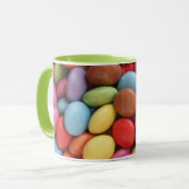 regenboog snoep mok (Voorkant links)