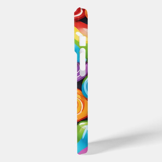 Regenboog snoepjes Case-Mate iPhone case (Achterkant / Links)