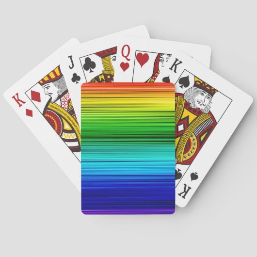 Regenboog Speelkaarten (Achterkant)