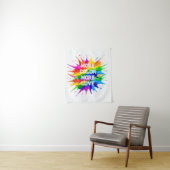 Regenboog Spetter Pride Maand Design Wandkleed (In situ)