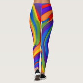 regenboog spin leggings (Achterkant)