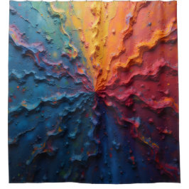 Regenboog spin op dingen douchegordijn