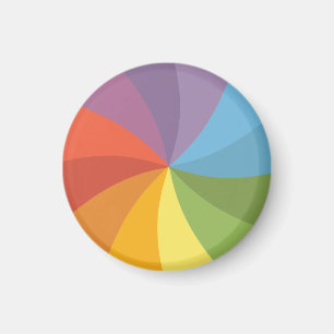 Regenboog Spinning Wheel Magneet