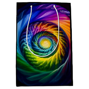 Regenboog Spiraal Naar Buiten Medium Cadeauzakje