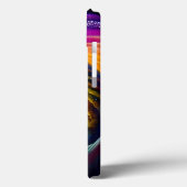 Regenboog spiraal uit Case-Mate iPhone case (Achterkant / Links)