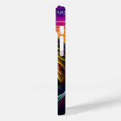 Regenboog Spiraal Uit Case-Mate iPhone Case (Achterkant / Links)