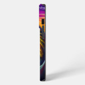 Regenboog Spiraal Uit iPhone Hoesje (Linkerkant)