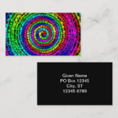 Regenboog Spiraal Visitekaartje (Voorkant / Achterkant)