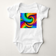 Regenboog Spiraal Wervelwind Abstract - Psychedeli