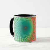 Regenboog Spirole Mok (Voorkant links)