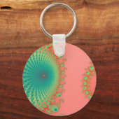 Regenboog Spirole Sleutelhanger (Voorkant)