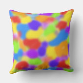Regenboog Splodges Abstract Ontwerp - Kussen (Achterkant)