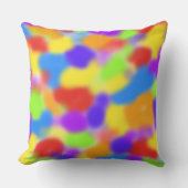 Regenboog Splodges Abstract Ontwerp - Kussen (Voorkant)