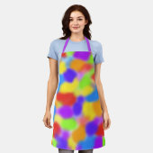  Regenboog Splodges Abstract Ontwerp - Schort (Gedragen)