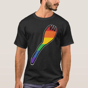 REGENBOOG SPORK! T-SHIRT