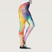 Regenboog Sprankelende Melkweg Leggings (Rechts)
