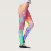 Regenboog Sprankelende Melkweg Leggings (Rechts)