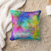 Regenboog Spray Kussen (Deken)