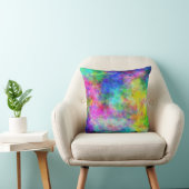 Regenboog Spray Kussen (Stoel)