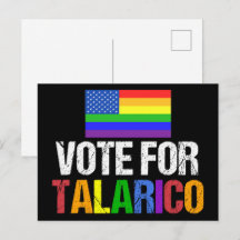 Regenboog Stem voor Talarico 2026 Verkiezing