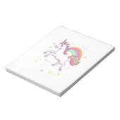 Regenboog Ster Eenhoorn (1) Notitieblok (Linkerzijde)