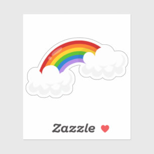 Regenboog Sticker