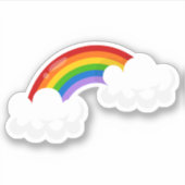 Regenboog Sticker (Voorkant)