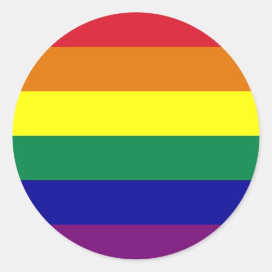Regenboog Sticker (Voorkant)