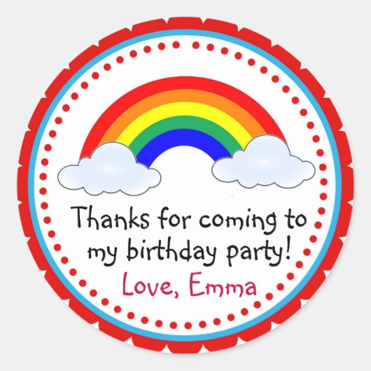 Regenboog Stickers (Voorkant)