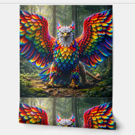 Regenboog stijl griffioen luxe behang/huisdecorati behang