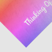 Regenboog Stijl  Tissuepapier (Detail)