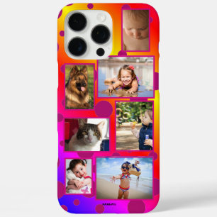 Regenboog Stip Multi-foto Hoesje voor Telefoon  HA
