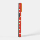 REGENBOOG STIP STREPEN iPhone 15 CASE (Rechterkant)