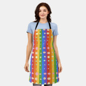 REGENBOOG STIP STREPEN SCHORT (Gedragen)