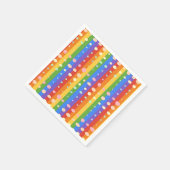 REGENBOOG STIP STREPEN SERVET (Hoek)