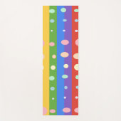 REGENBOOG STIP STREPEN YOGAMAT (Voorkant)