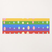 REGENBOOG STIP STREPEN YOGAMAT (Voorkant (horizontaal))