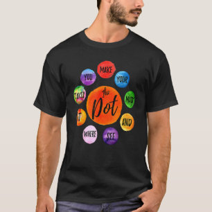 Regenboog Stippen Maak Je Merk En Zie Waar Het T-shirt
