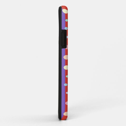 REGENBOOG STIPPEN STREPEN Case-Mate iPhone CASE (Achterkant/rechts)
