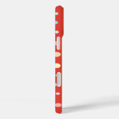 REGENBOOG STIPPEN STREPEN Case-Mate iPhone CASE (Achterkant / Rechts)