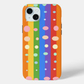 REGENBOOG STIPPEN STRIJEN Case-Mate iPhone CASE (Achterkant)