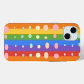 REGENBOOG STIPPEN STRIJEN Case-Mate iPhone CASE (Achterkant (horizontaal))