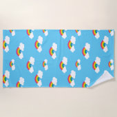 Regenboog Strandlaken (Voorkant)