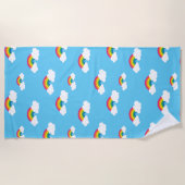 Regenboog Strandlaken (Voorkant)