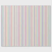 regenboog streep achtergrond cadeaupapier (Vlak)