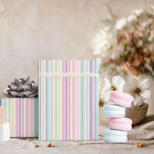 regenboog streep achtergrond cadeaupapier