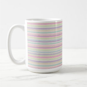 regenboog streep achtergrond koffiemok