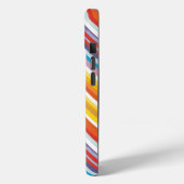 Regenboog streep werveling Case-Mate iPhone case (Achterkant / Links)